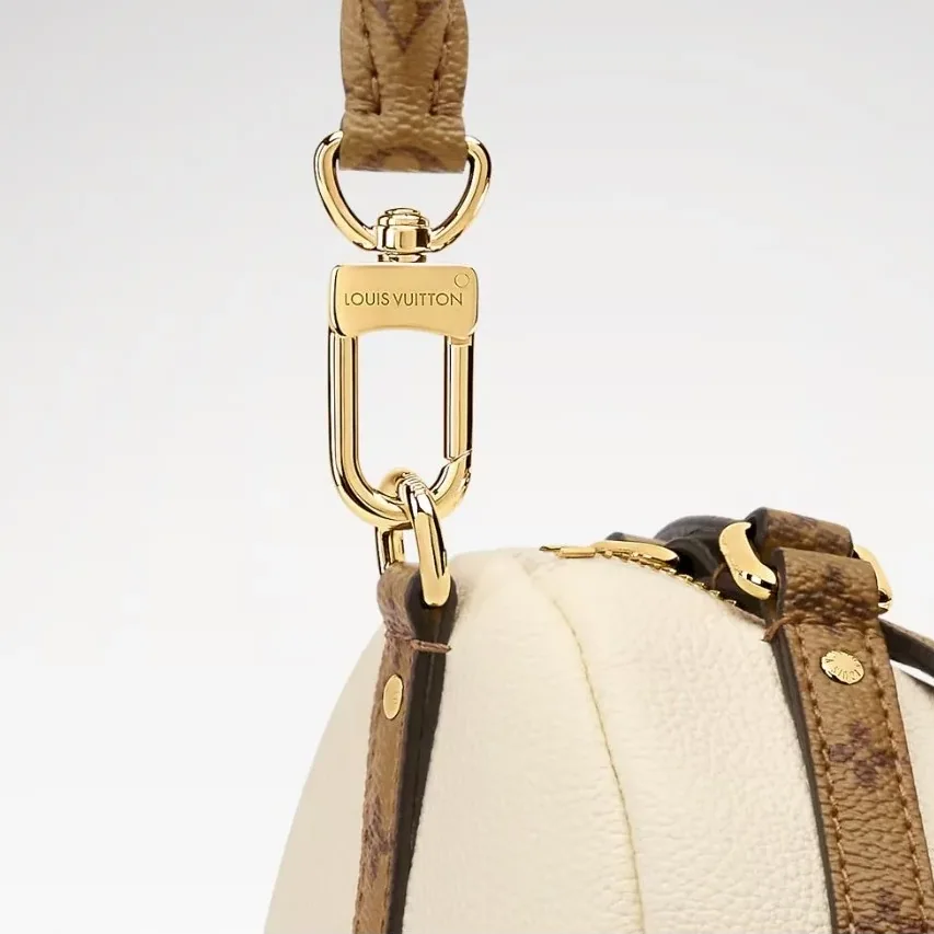Louis Vuitton Express PM Shoulder Bag in Vanille Gold Hardware