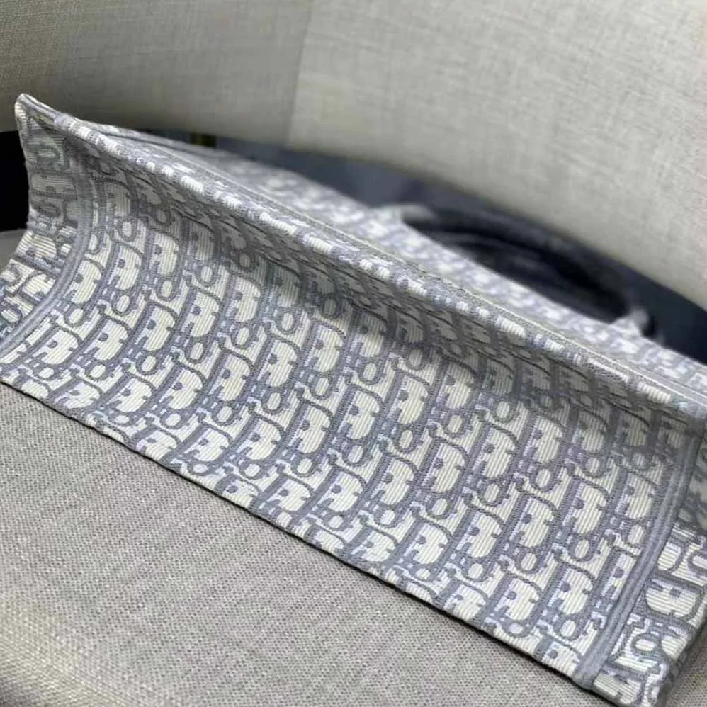 Dior Small Dior Bbook Tote for Women in Silver