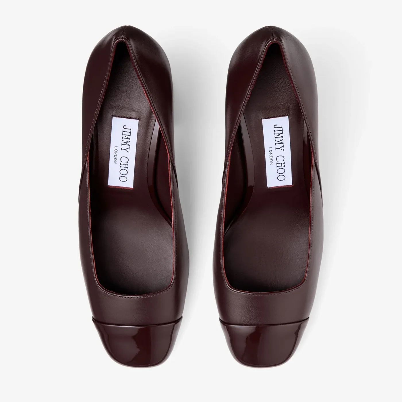 Jimmy Choo Jenson 65 Pumps Deep Merlot JENSON65PTZ