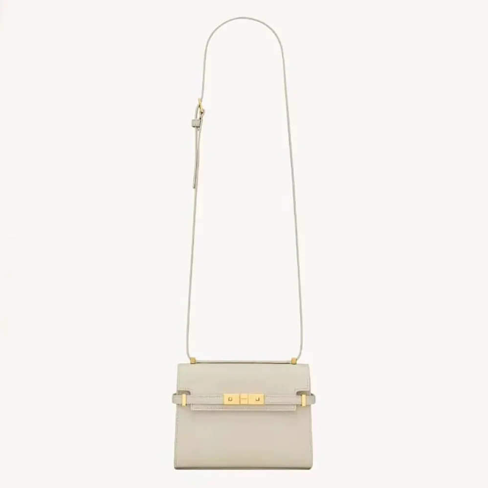 Saint Laurent YSL Mini Manhattan in Box Saint Laurent for Women in White