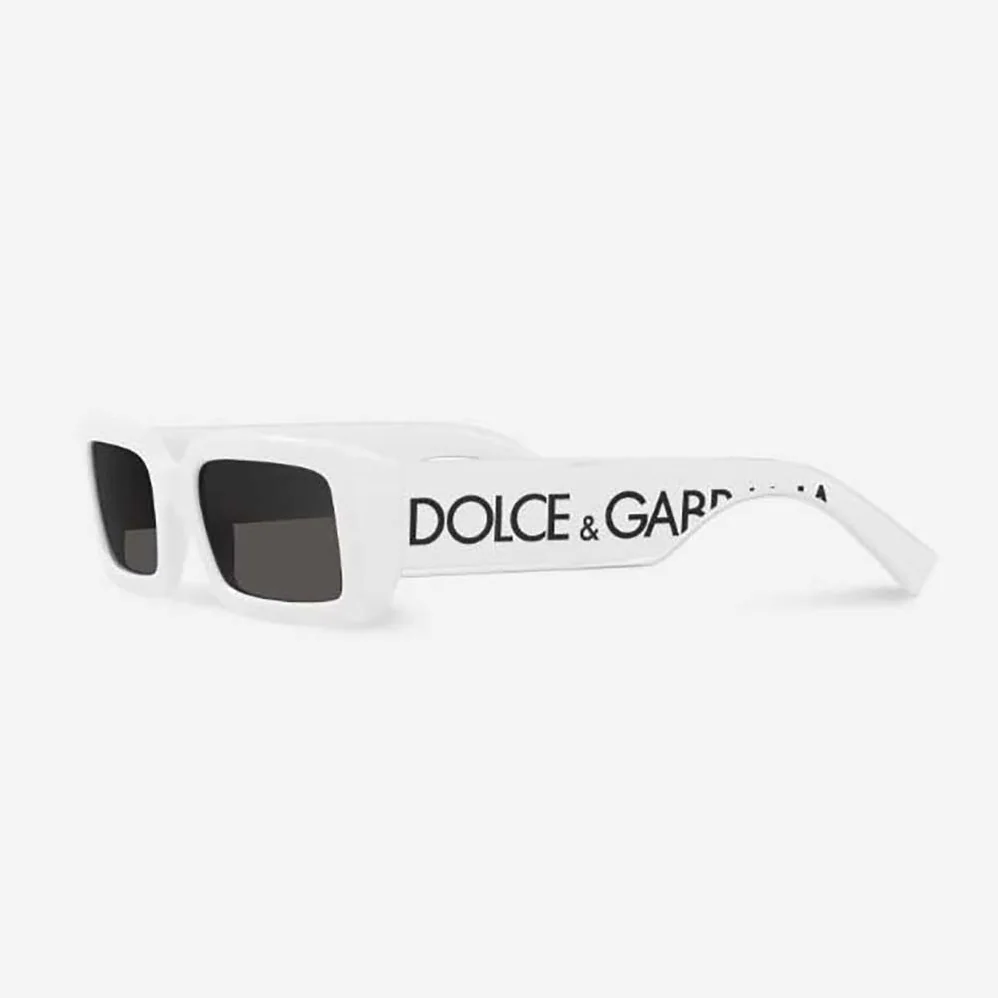Dolce Gabbana D&G DG Elastic Sunglasses for Women in White Dolce Gabbana D&G DG Elastic Sunglasses for Women in White