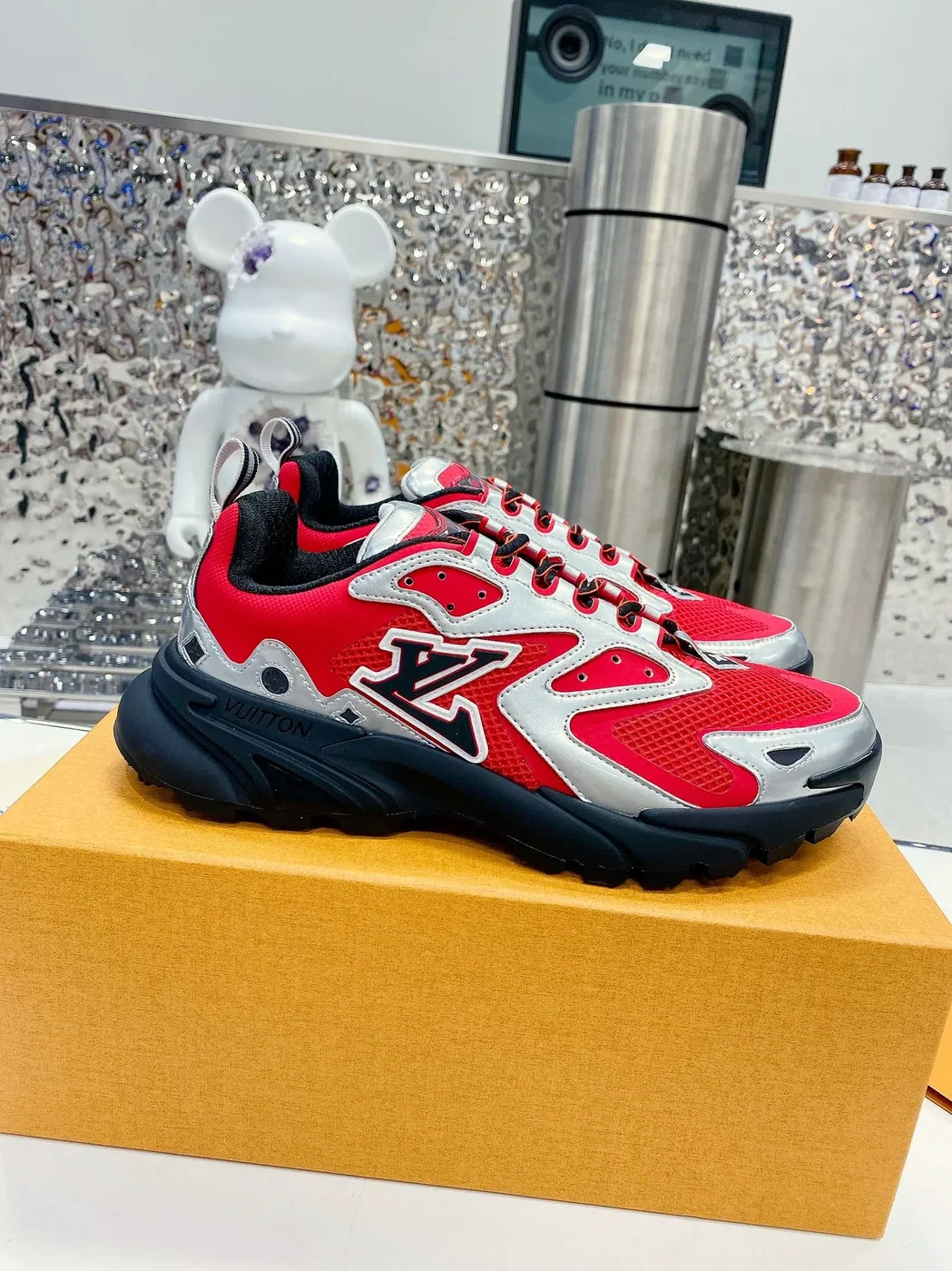 Louis Vuitton LV Runner Tatic Sneaker Red for Men