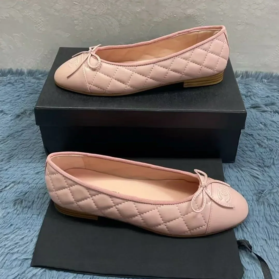 Chanel Ballet Flats Light Pink Chanel Ballet Flats Light Pink