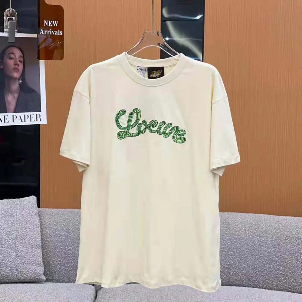 Loewe LOEWE Cactus T-shirt in Cotton for Women in White