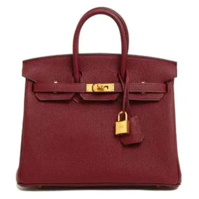 Hermes Birkin 30 Bag in Epsom Leather with Gold Hardware in Maroon Hermes Birkin 30 Bag in Epsom Leather with Gold Hardware in Maroon