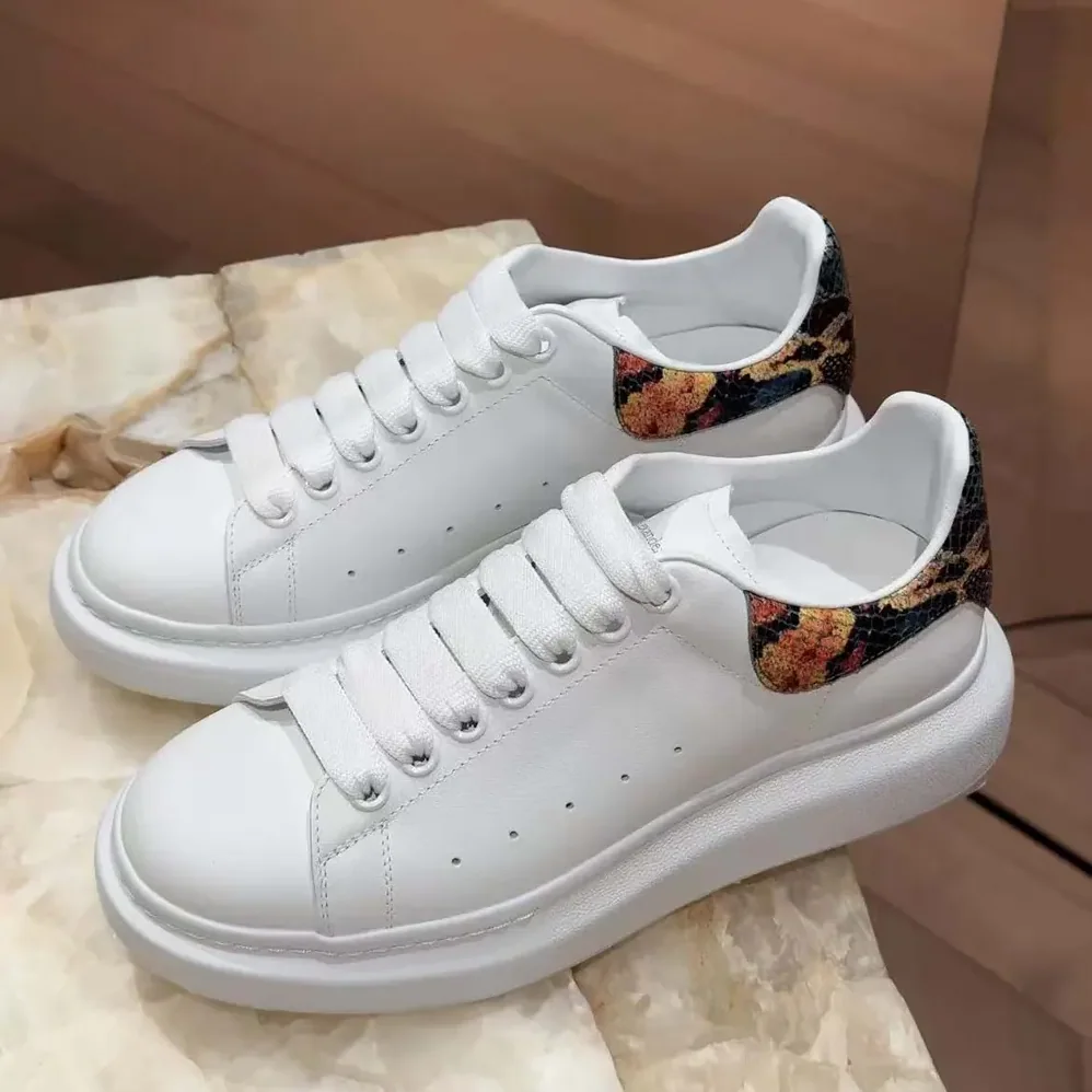 Alexander Mcqueen Oversized Sneaker in White for Unisex in Multicolour Alexander Mcqueen Oversized Sneaker in White for Unisex in Multicolour