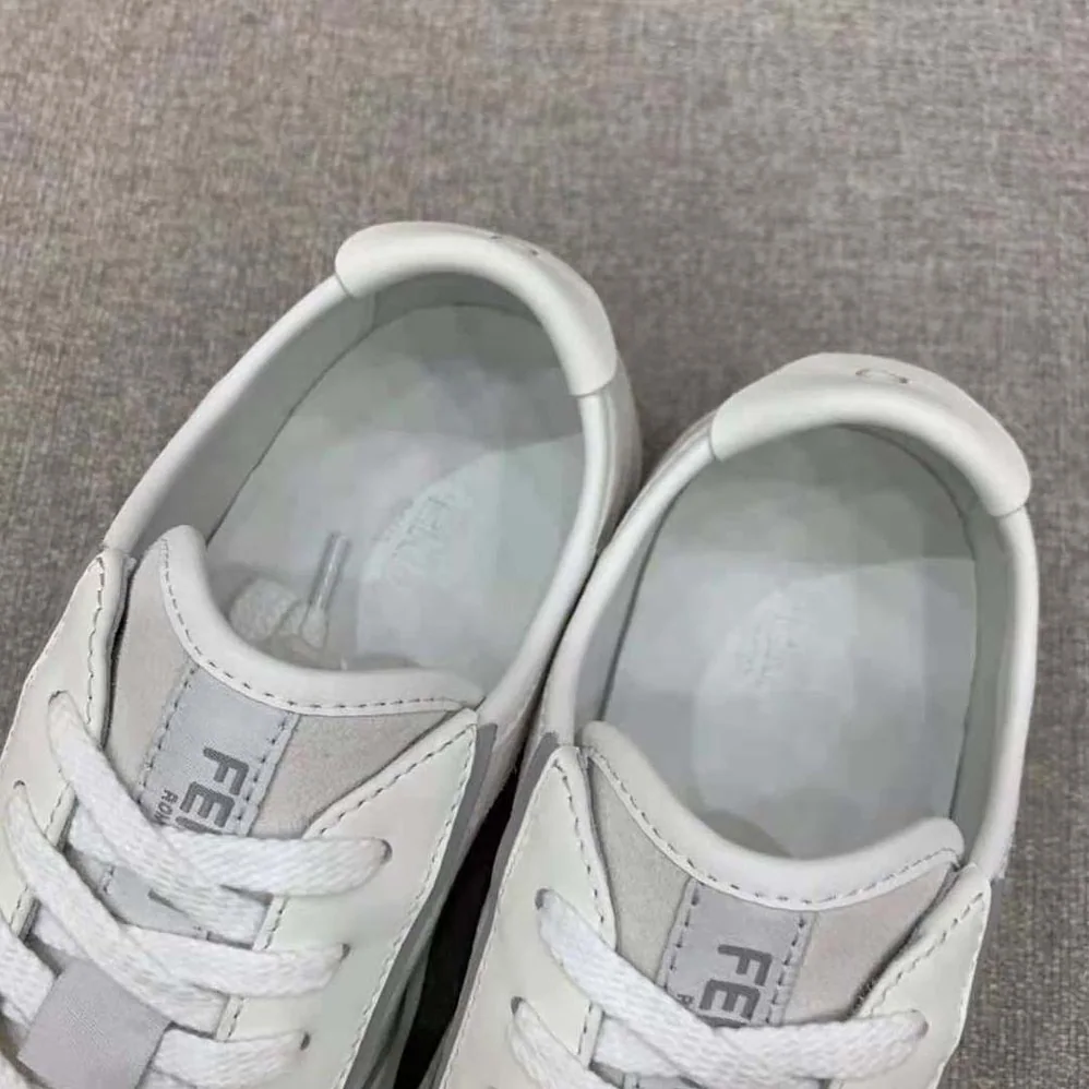 Fendi Step White Leather Low for Men in tops Fendi Step White Leather Low for Men in tops