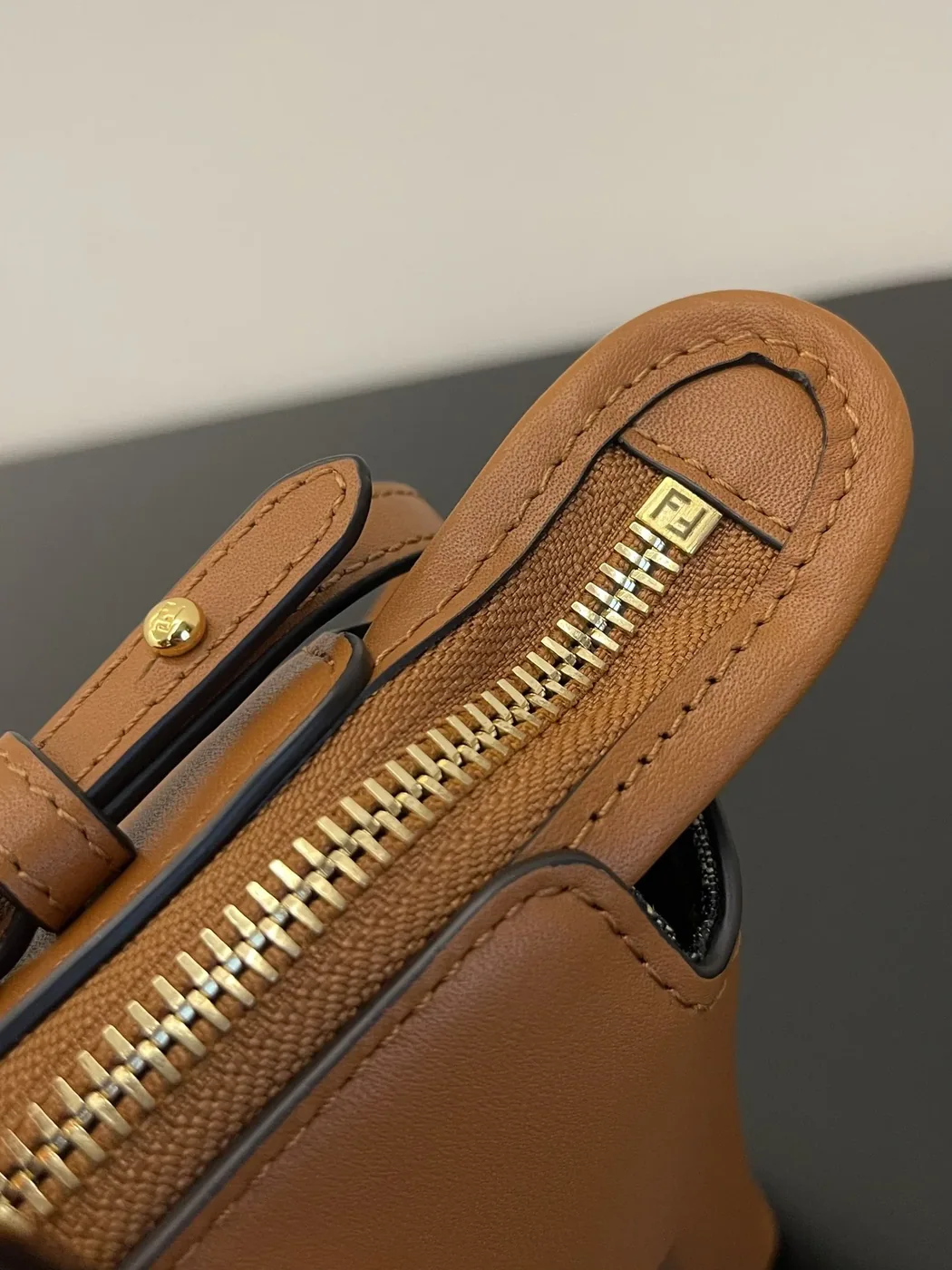 Fendi By The Way Brown Mini Bag / 8BS067 ABVL F0NYJ Fendi By The Way Brown Mini Bag / 8BS067 ABVL F0NYJ
