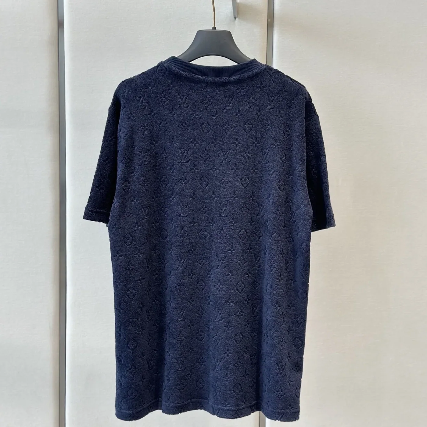 Louis Vuitton Monogram Toweling Effect T in Shirt Navy Louis Vuitton Monogram Toweling Effect T in Shirt Navy