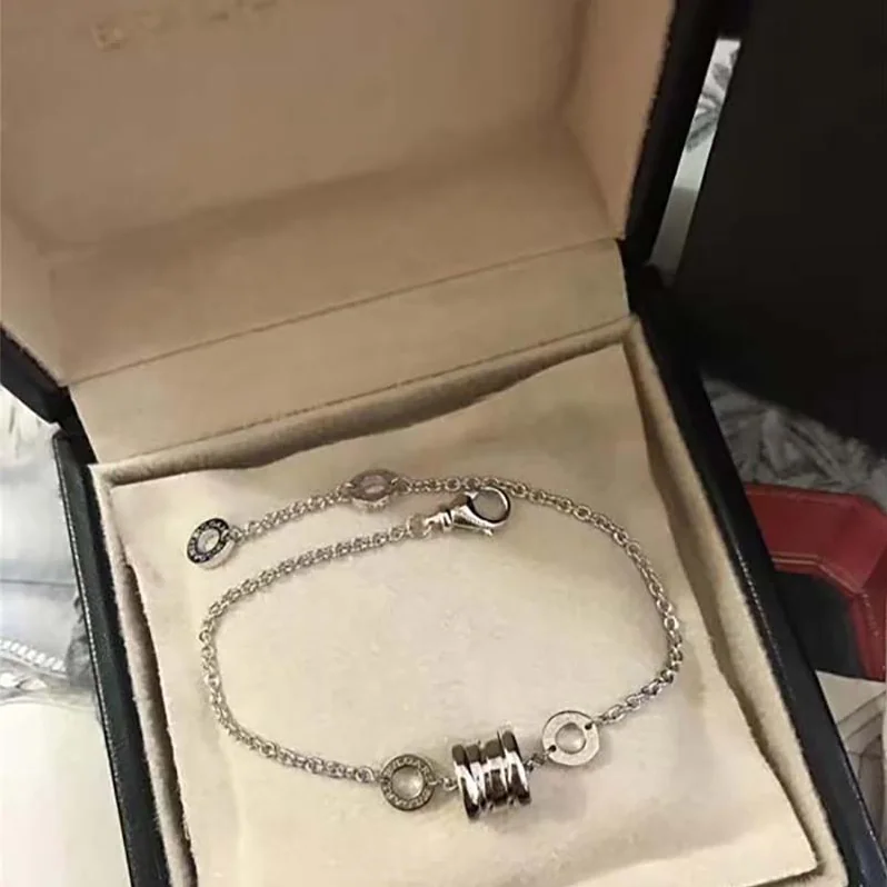 Bvlgari B.zero1 Soft Bracelet in 18KT White Gold for Women Bvlgari B.zero1 Soft Bracelet in 18KT White Gold for Women