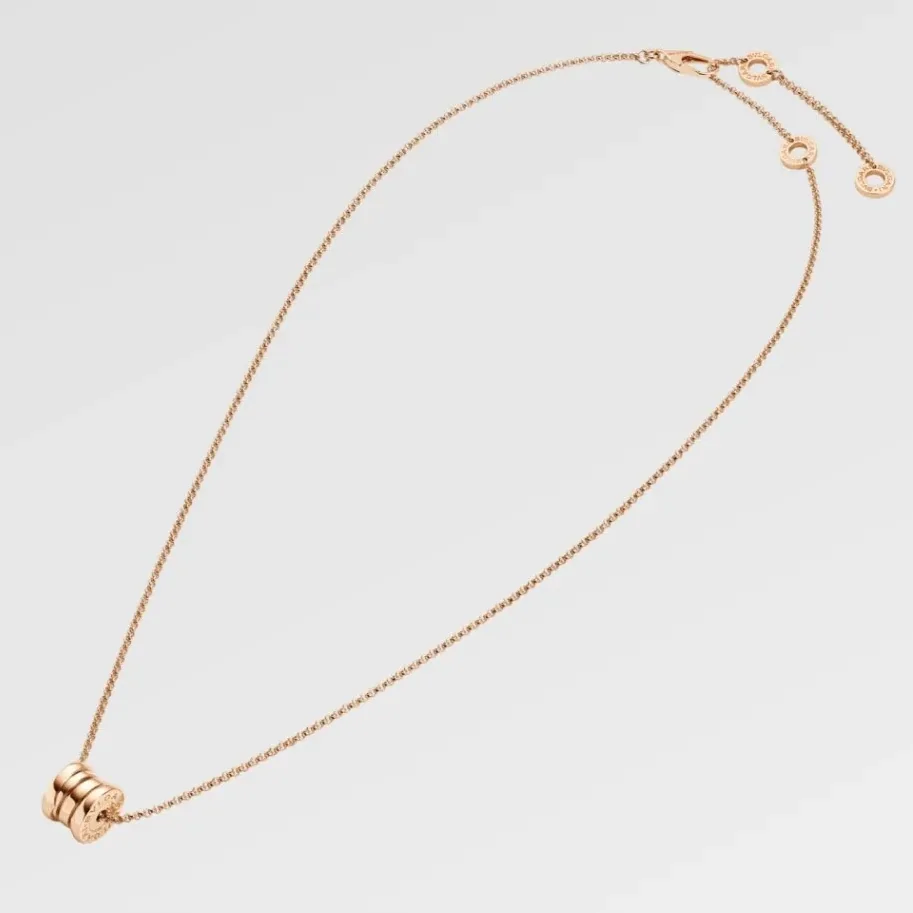 Bvlgari B.zero1 Necklace Rose Gold Bvlgari B.zero1 Necklace Rose Gold