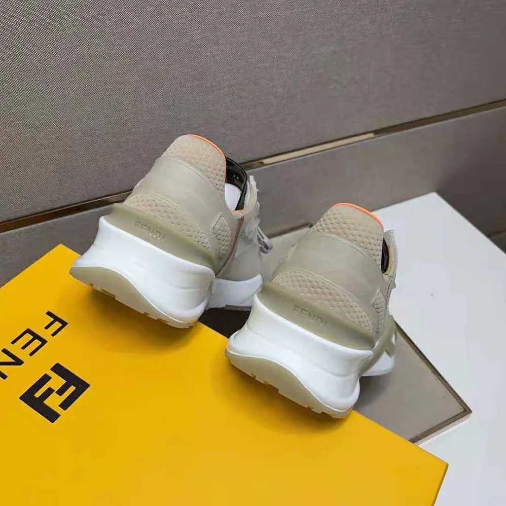 Fendi Flow Beige Nylon Low for Men in tops