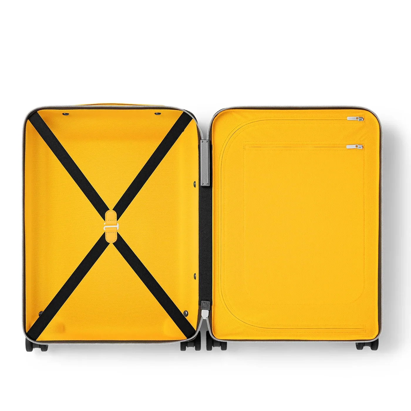 Louis Vuitton Horizon 55 Suitcase in Brown/ Yellow Silver Hardware Louis Vuitton Horizon 55 Suitcase in Brown/ Yellow Silver Hardware