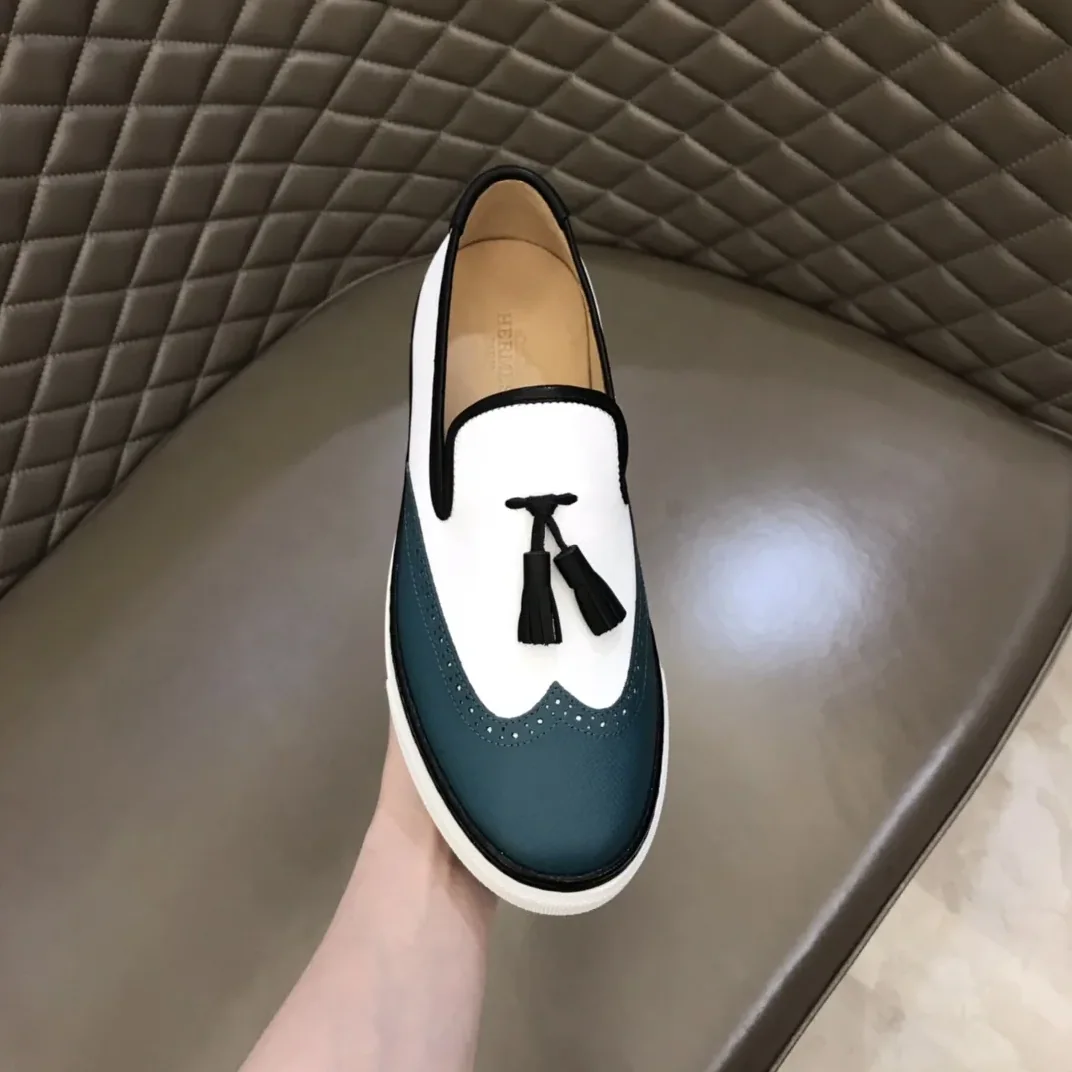 Hermes Earley Loafer White Hermes Earley Loafer White