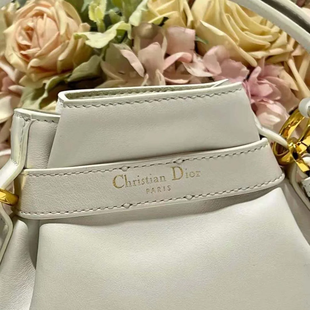 Dior Small C'est Dior Bag Latte CD for Women in Embossed Calfskin
