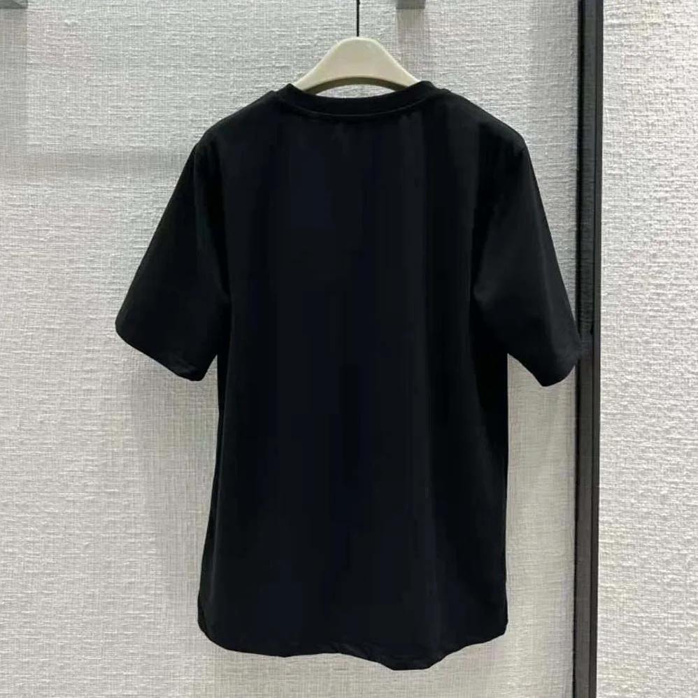 Burberry Prorsum Label Cotton T-shirt for Men in Black