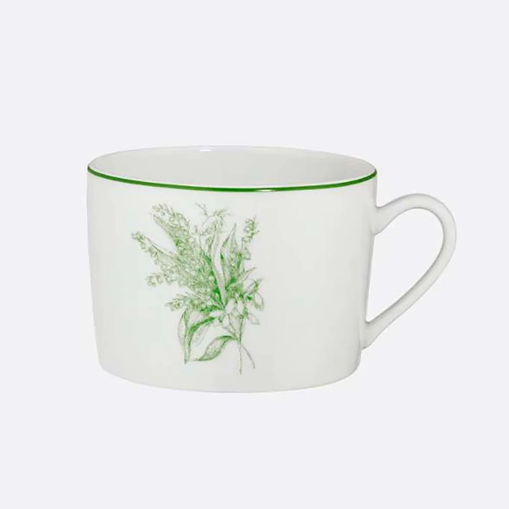 Dior Teacup Green New Lily of the Valley for Unisex Dior Teacup Green New Lily of the Valley for Unisex
