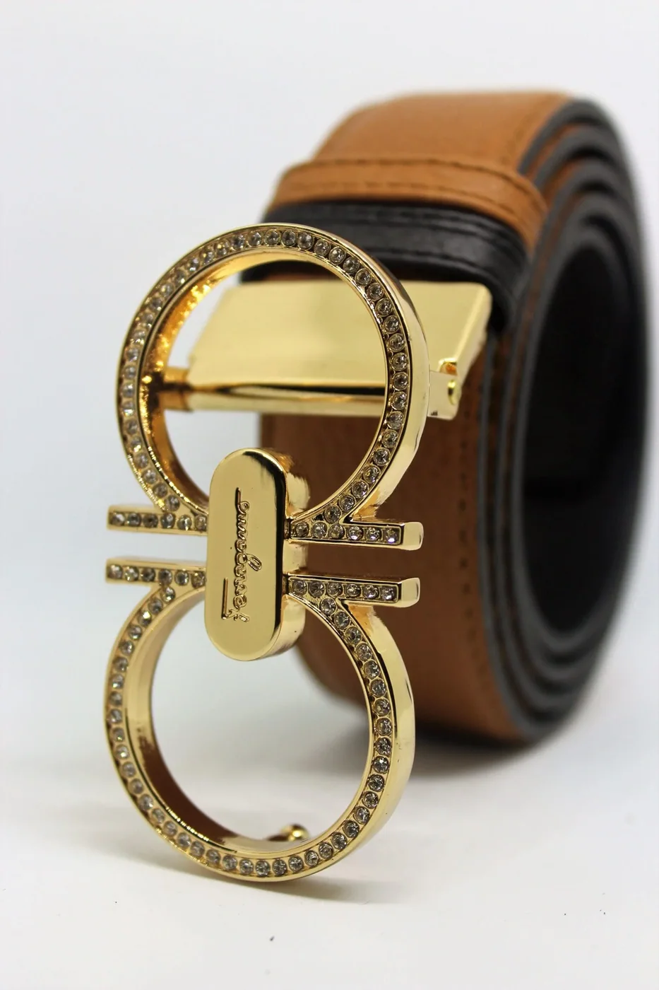 Reversible Leather Belt Double Color Excellent Colors