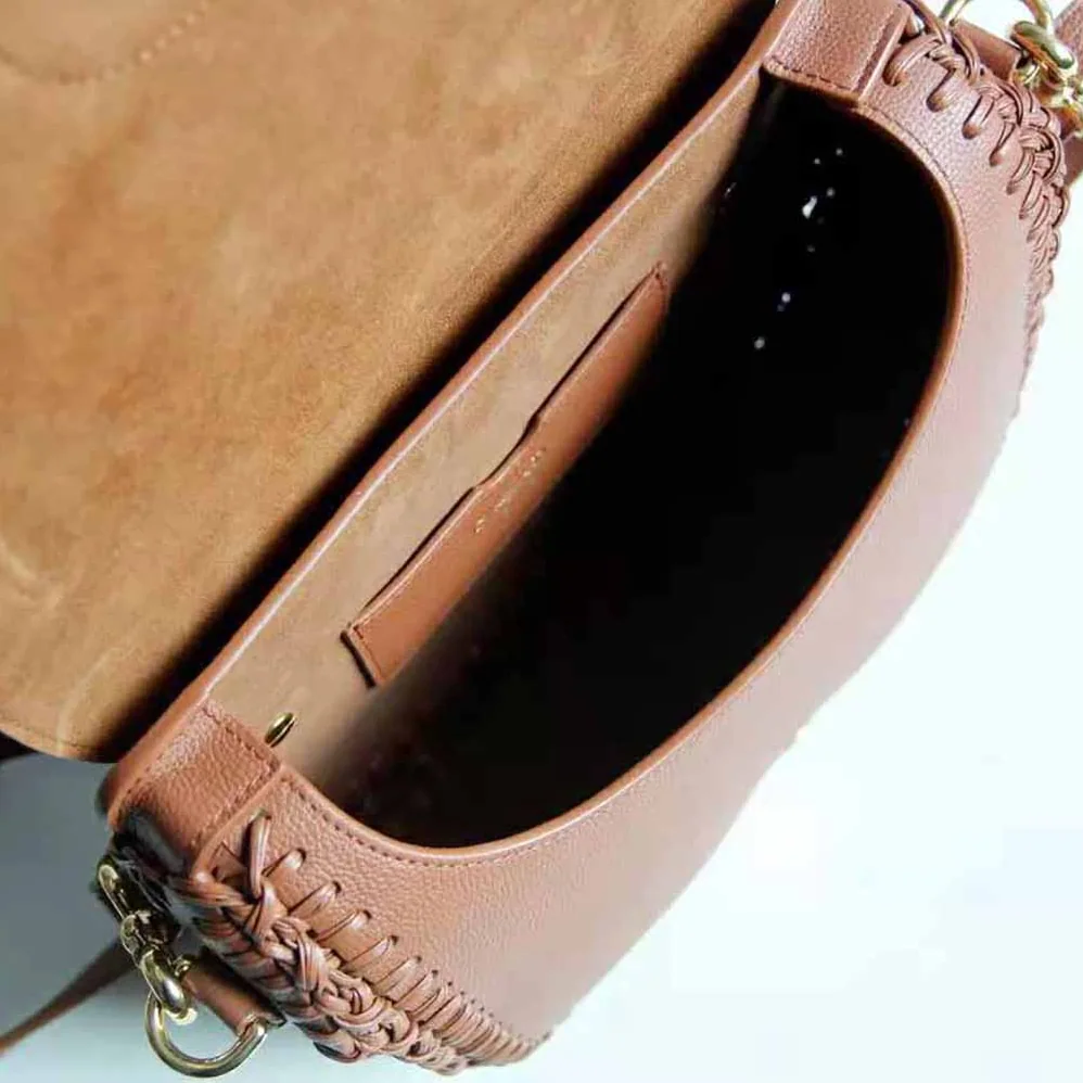 Dior Medium Dior Bobby Bag Grained Calfskin with Whipstitched Seams for Women in Brown Dior Medium Dior Bobby Bag Grained Calfskin with Whipstitched Seams for Women in Brown