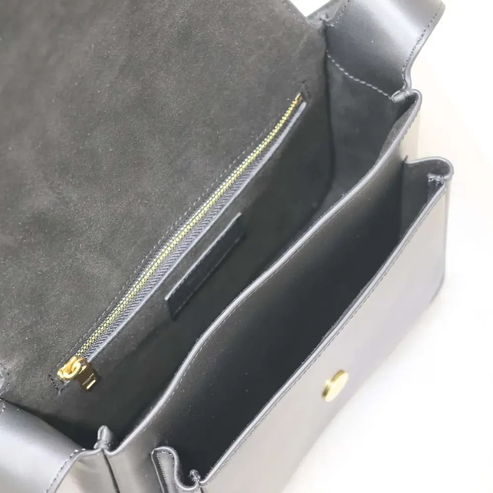 Saint Laurent YSL Niki Satchel In Leather for Women in Black Saint Laurent YSL Niki Satchel In Leather for Women in Black