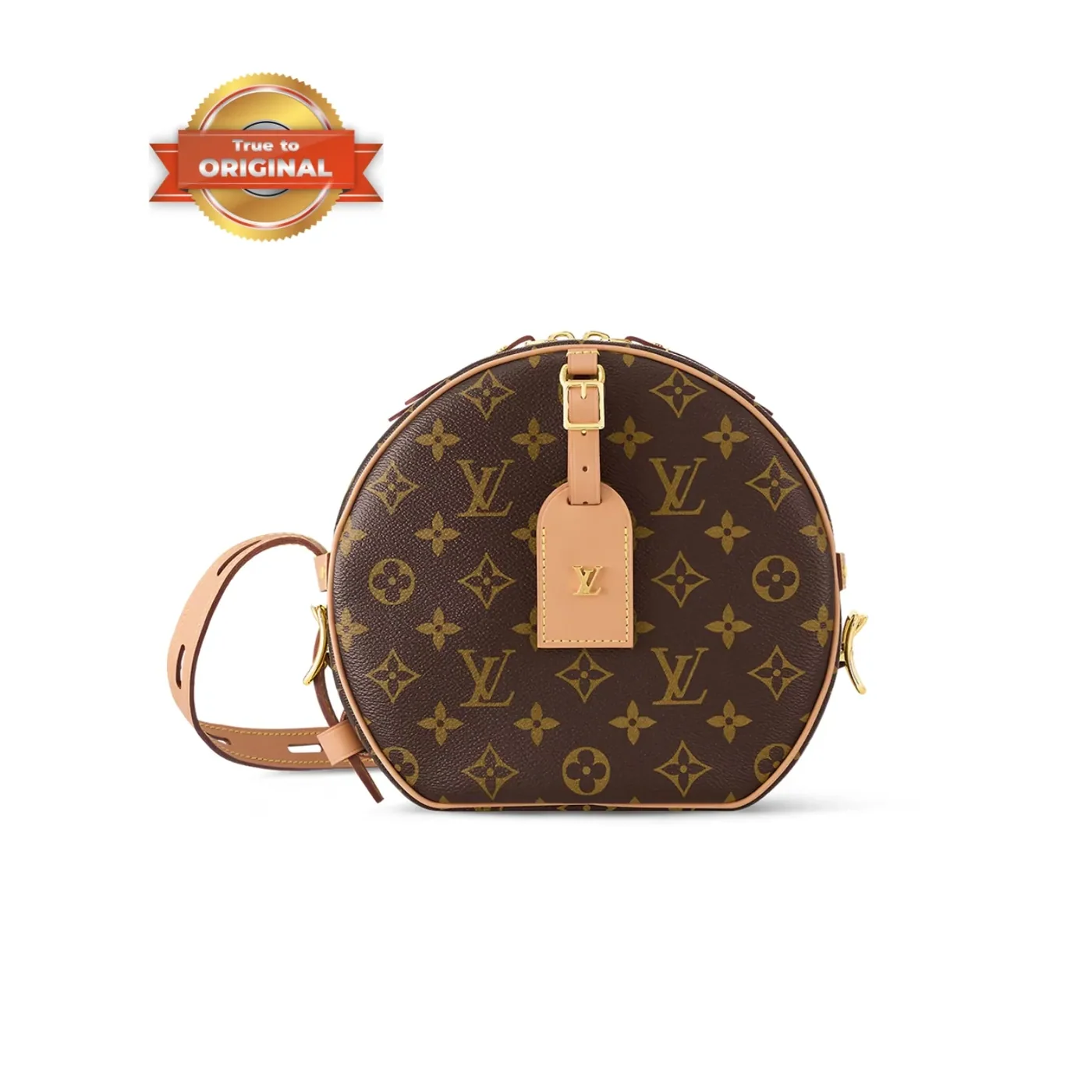 Louis Vuitton Boite Chapeau Souple MM Brown /