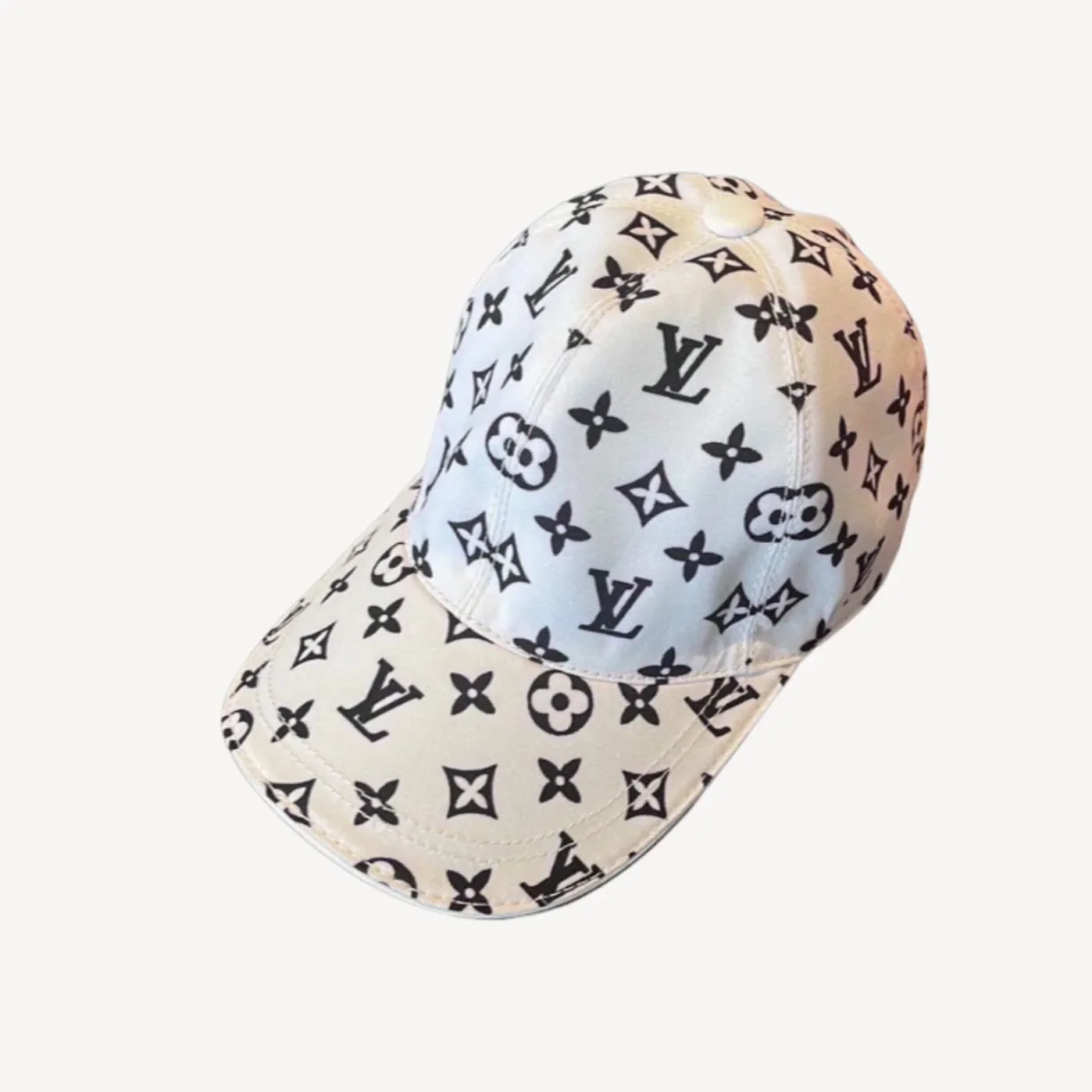 Louis Vuitton Epi Monogram Cap White Louis Vuitton Epi Monogram Cap White