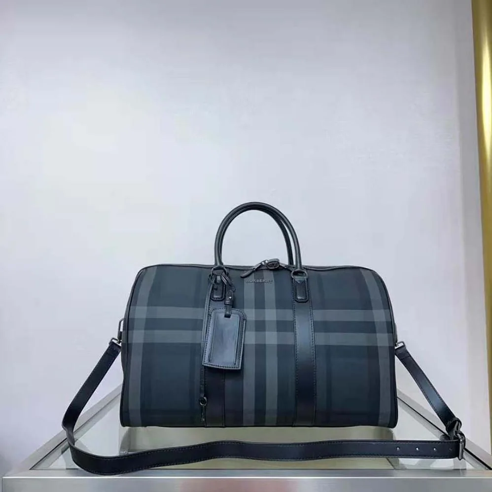 Burberry Boston Holdall for Men in Gray Burberry Boston Holdall for Men in Gray