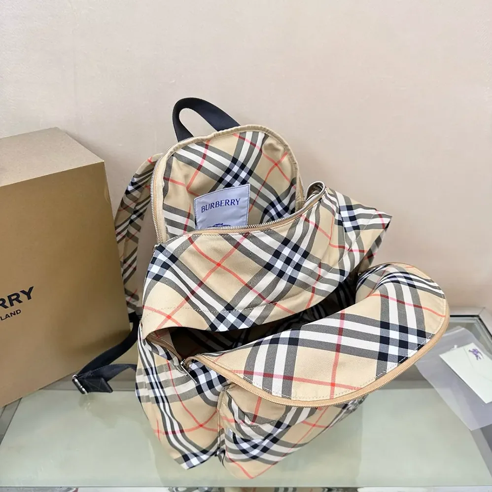 Burberry Check Backpack for Women