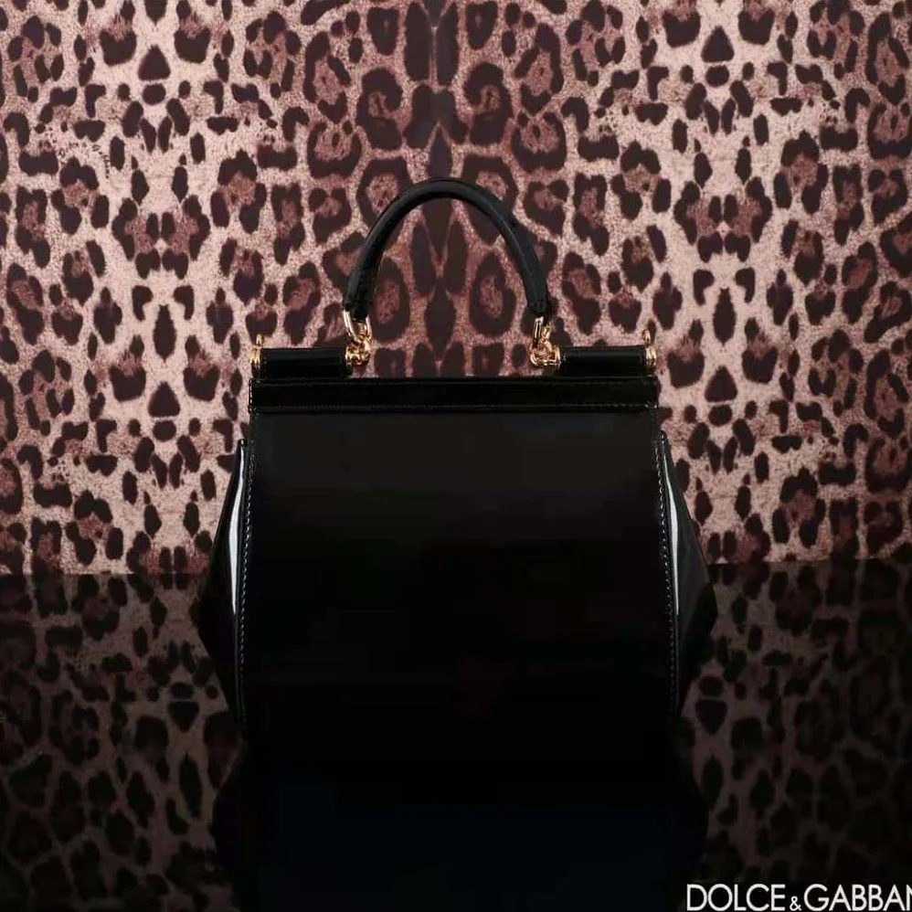 Dolce Gabbana D&G Medium Sicily Handbag for Women in Black