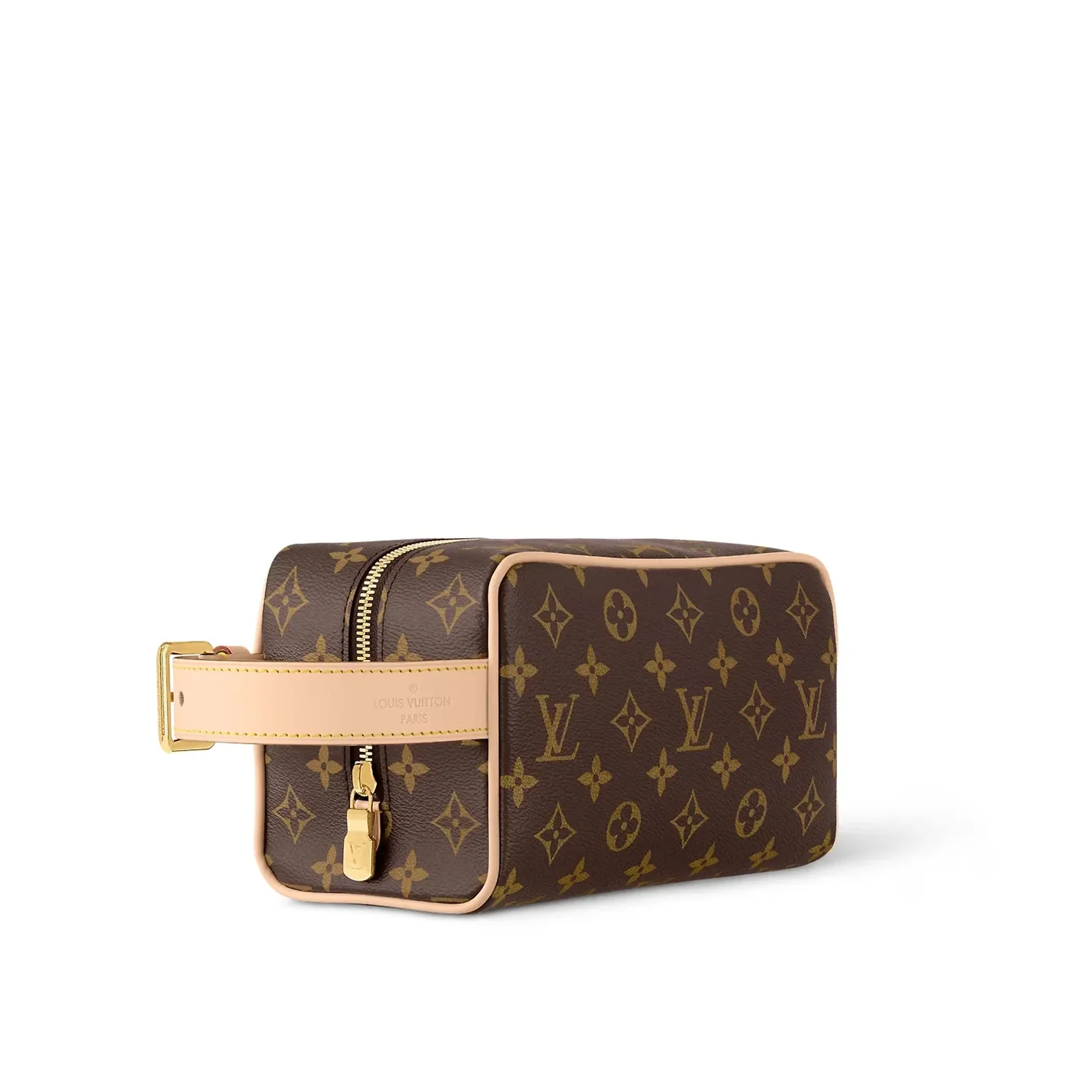 Louis Vuitton Locker Dopp Kit Brown 9.1 Inches/