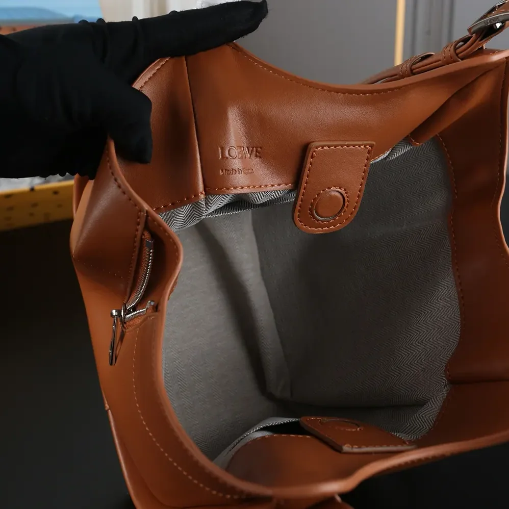 Loewe Hammock Flip Bag in Classic Calfskin for Women