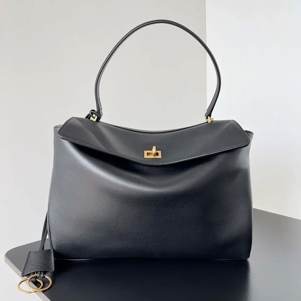 Balenciaga Rodeo Medium Handbag in Black for Women Balenciaga Rodeo Medium Handbag in Black for Women