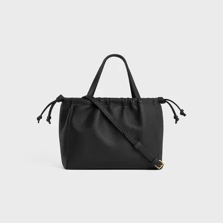 Celine Cuir Triomphe Black Bag .38NO- / 9 Inches