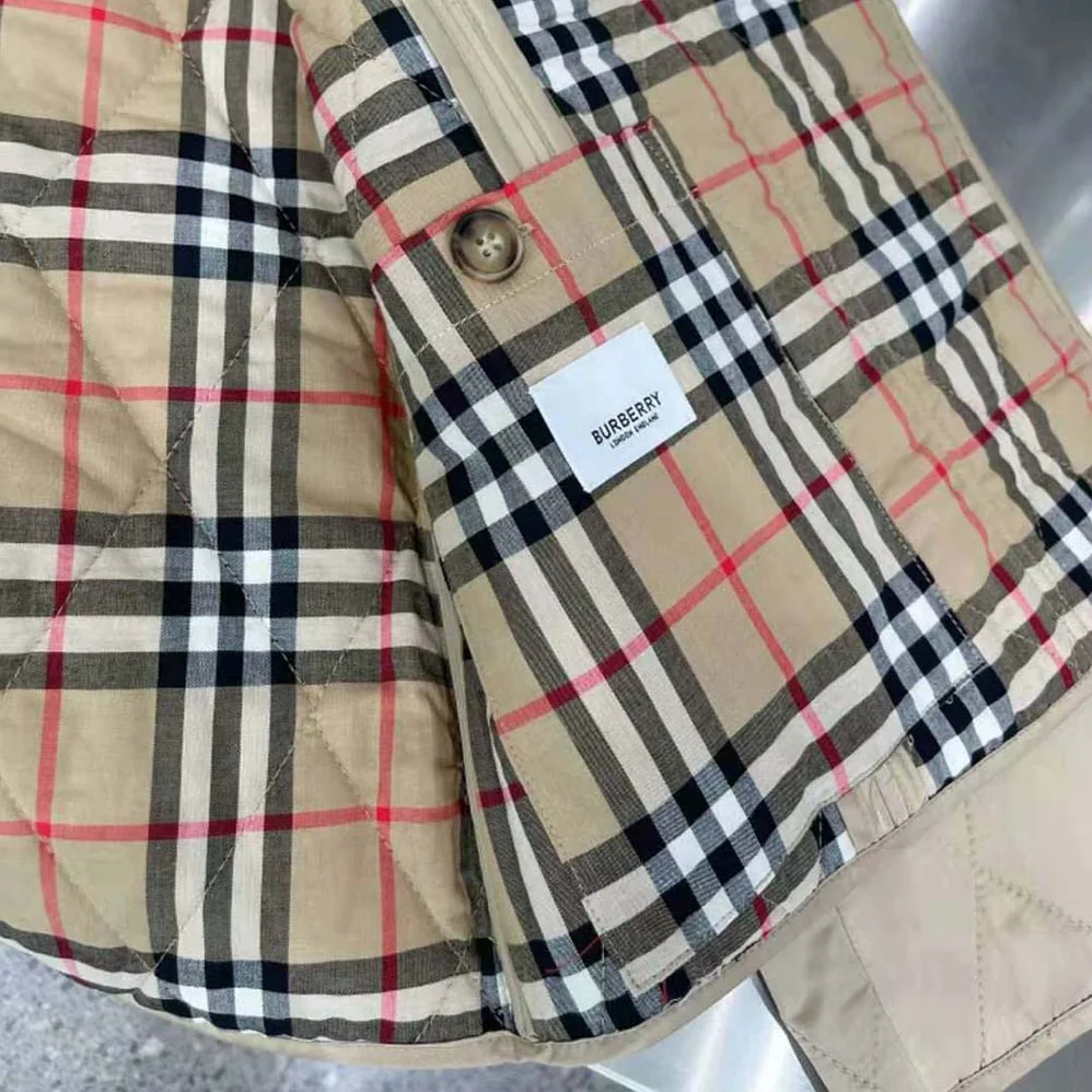 Burberry Diamond Quilted Thermoregulated Jacket for Women