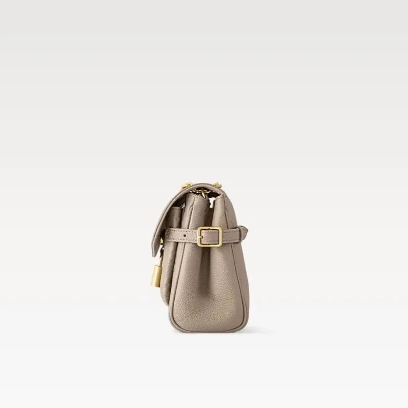 Louis Vuitton Anytime Flap Bag Tourterelle Gray /