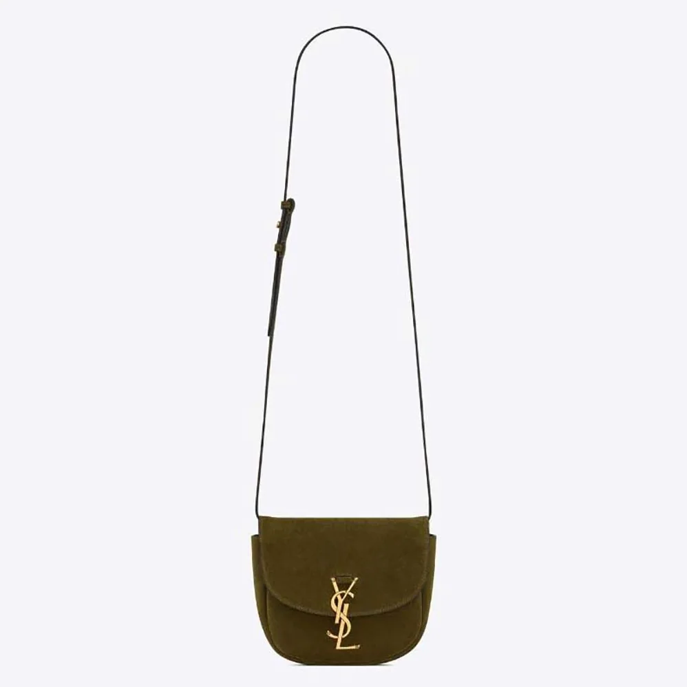 Saint Laurent YSL Kaia Small Satchel in Suede for Women Saint Laurent YSL Kaia Small Satchel in Suede for Women