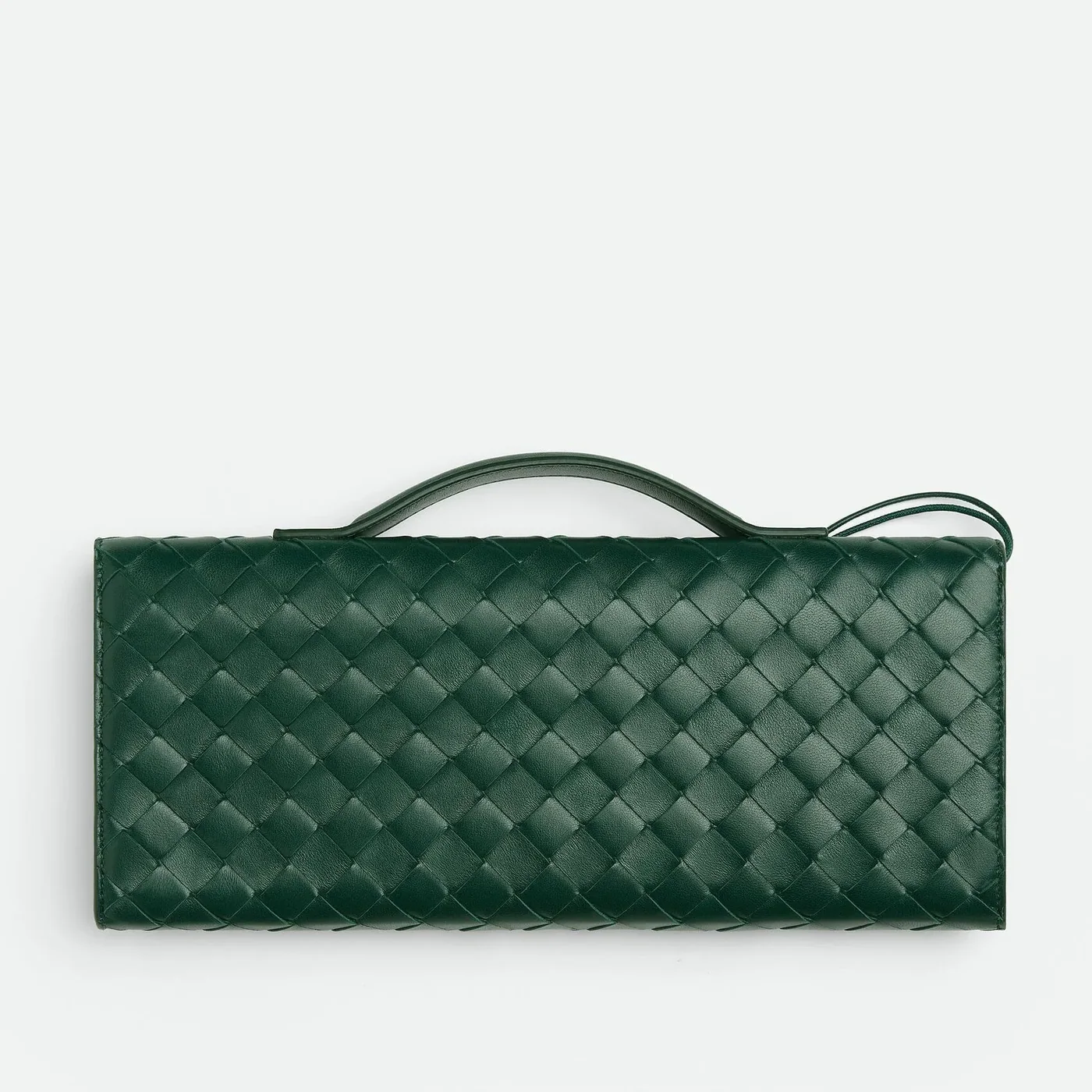 Bottega Veneta Andiamo Clutch Emerald Green /
