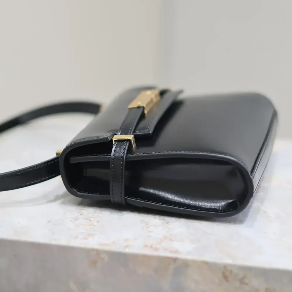 Saint Laurent YSL Mini Manhattan in Box Saint Laurent for Women in Black