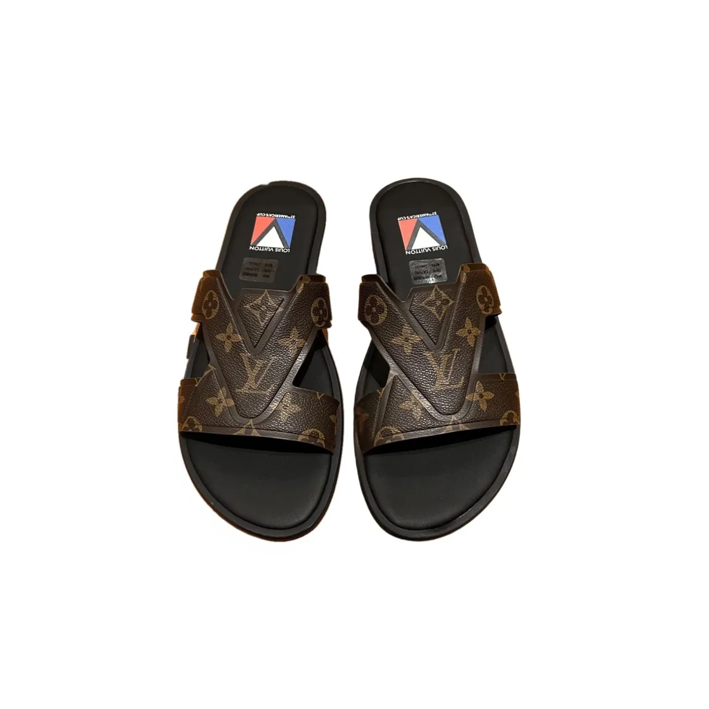 Louis Vuitton Oasis Mule Monogram Ebene Louis Vuitton Oasis Mule Monogram Ebene
