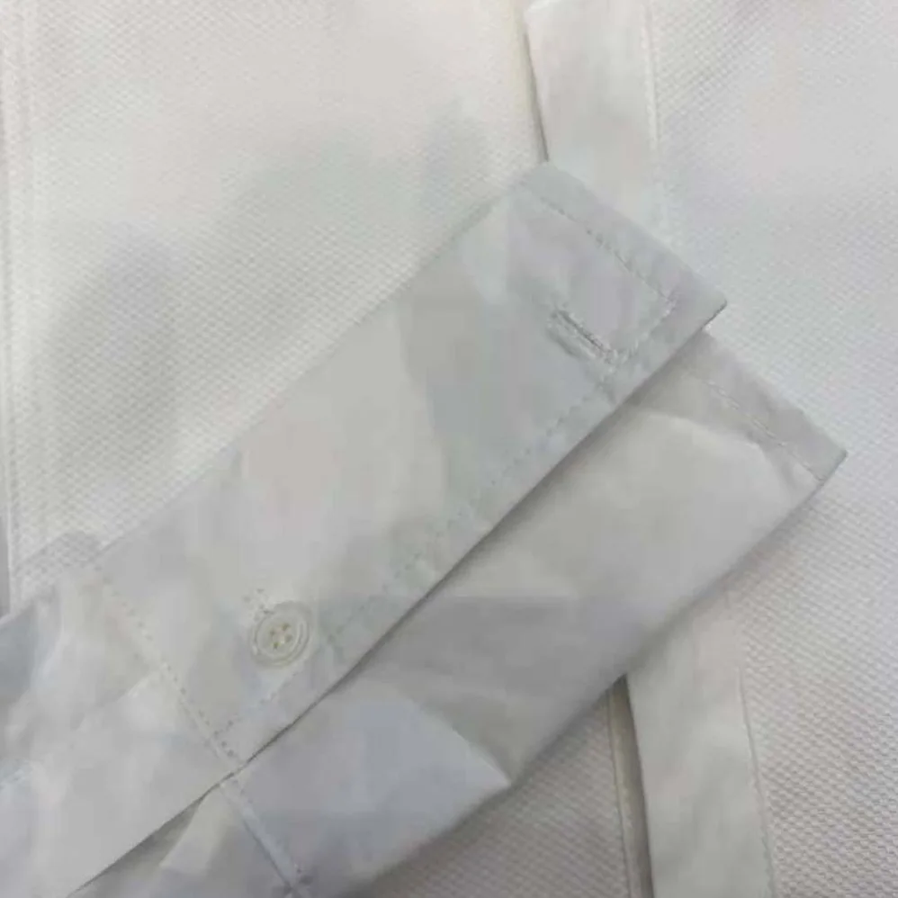 Dior Blouse with Plastron White Cotton Poplin for Women Dior Blouse with Plastron White Cotton Poplin for Women