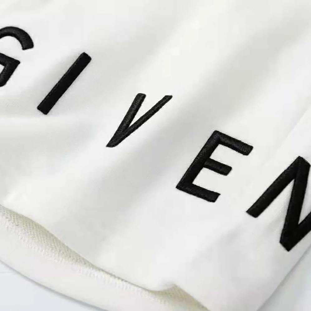 Givenchy Archetype Bermuda Shorts in Fleece for Men in White Givenchy Archetype Bermuda Shorts in Fleece for Men in White