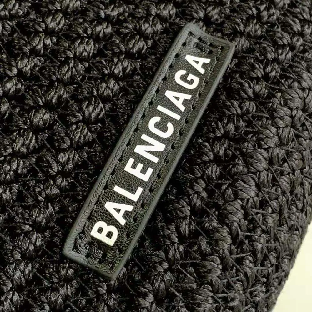 Balenciaga Ibiza Small Basket With Strap in Black for Women Balenciaga Ibiza Small Basket With Strap in Black for Women