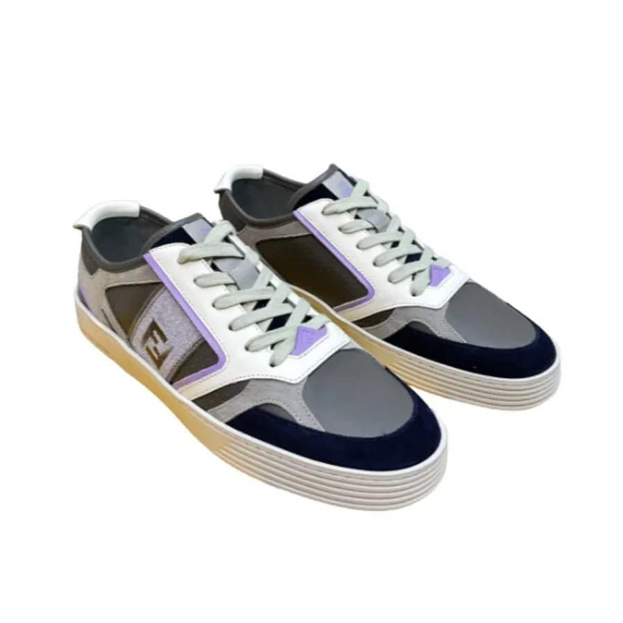 Fendi Lace in Up Sneakers Black Fendi Lace in Up Sneakers Black