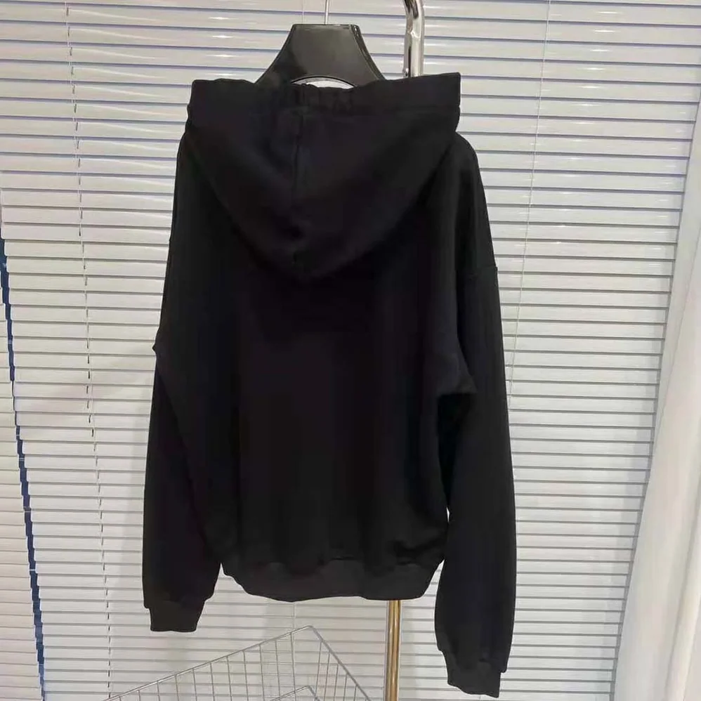 Celine Loose Celine Sweatshirt in Cotton Fleece for Women in Black Celine Loose Celine Sweatshirt in Cotton Fleece for Women in Black