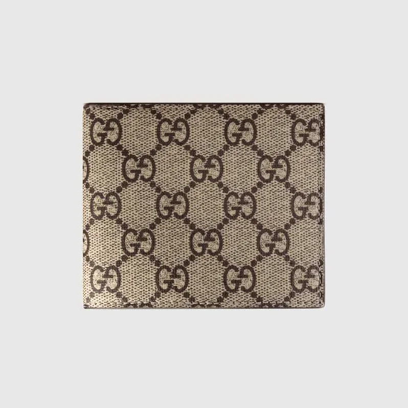 Web GG Beige Supreme wallet