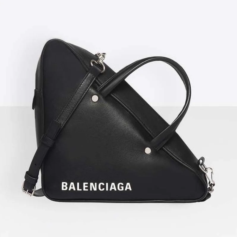 Balenciaga Triangle Duffle Small Calfskin Hand Carry and Shoulder Bag Balenciaga Triangle Duffle Small Calfskin Hand Carry and Shoulder Bag