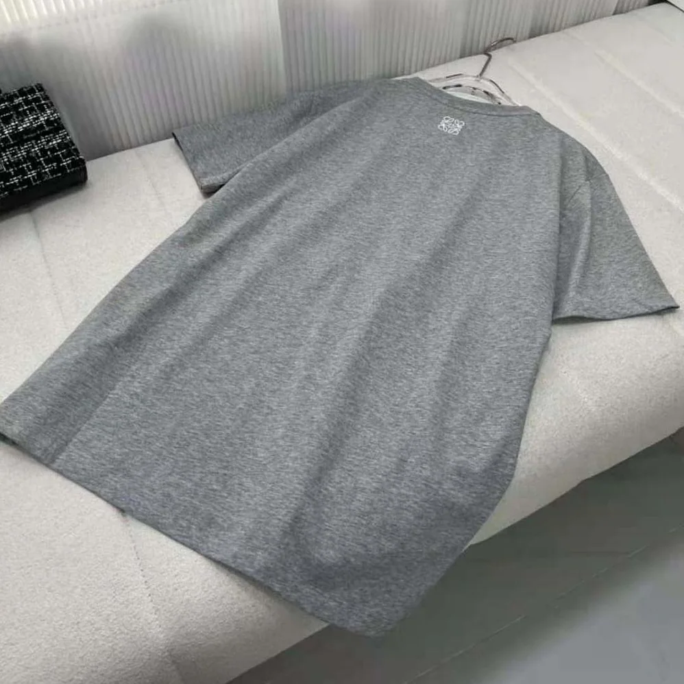 Loewe Bunny T-shirt in Cotton for Women in Silver Loewe Bunny T-shirt in Cotton for Women in Silver