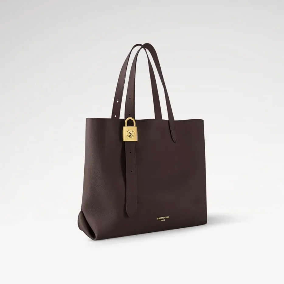 Louis Vuitton Low Key Cabas MM Bag Chocolate /