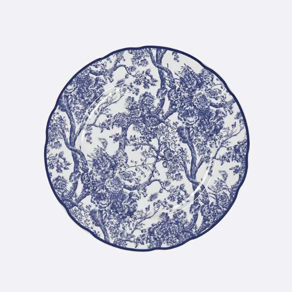 Dior Side Plate Blue Toile de Jouy for Unisex Dior Side Plate Blue Toile de Jouy for Unisex