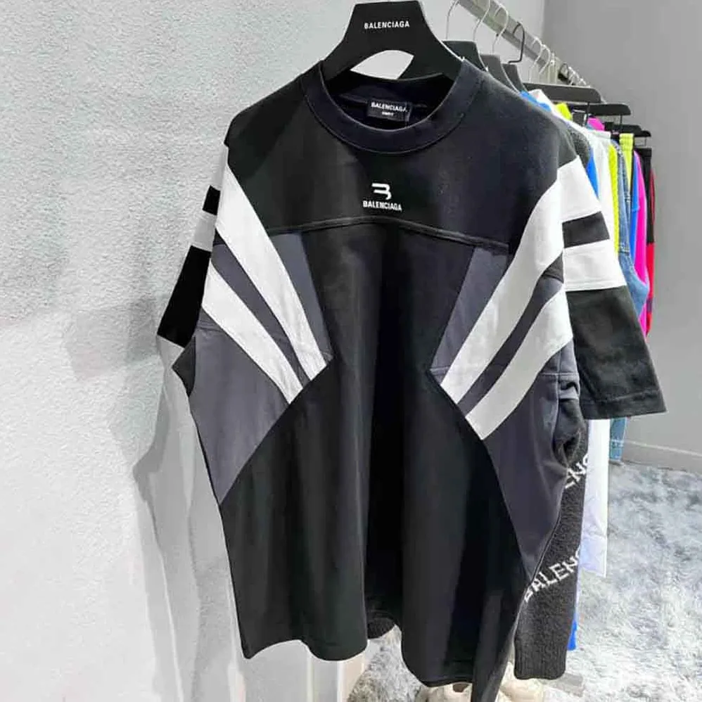 Balenciaga Sporty B Tracksuit T for Women in Shirt in Black Balenciaga Sporty B Tracksuit T for Women in Shirt in Black